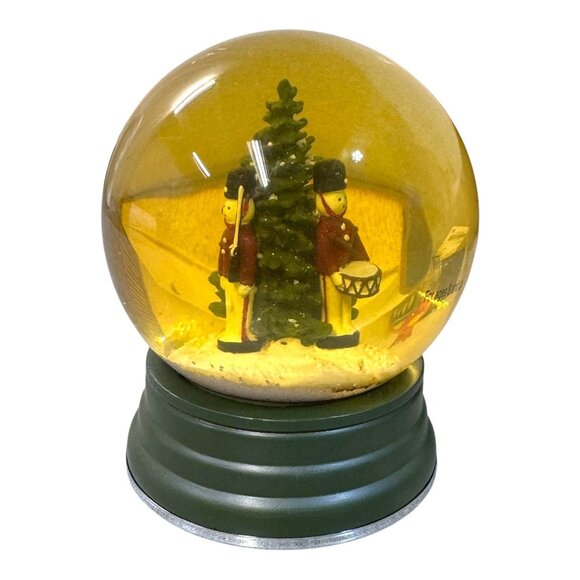 Thomas OBrien Vintage Modern Holiday 2007 Snow Globe Soldiers & Tree Holiday - Picture 2 of 8